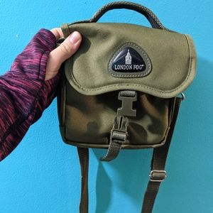 London fog green bag